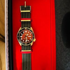 Like New in box Seiko Brian May limited edition SRPH80